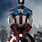 Captain America Holding Shield