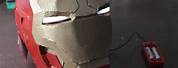 Cardboard Iron Man Mask