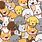 Cartoon Dog Background