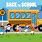 Cartoon School Bus Stop