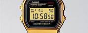 Casio Vintage Gold Digital Watch