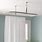 Ceiling Mounted Shower Curtain Rod