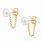 Chain Pearl Earrings