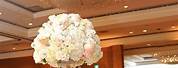 Champagne and Ivory Wedding Centerpieces
