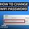 Change Password for Wi-Fi