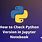 Check Python Version Jupyter Notebook