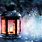 Christmas Lantern Background