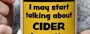 Cider Funny Quotes