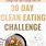 Clean Eating Challenge for Weight Loss