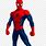 Clip Art of Spider-Man