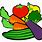 Clip Art of Vegetables
