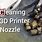 Clogged Nozzle 3D Printer