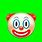 Clown Emoji Green screen