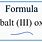Cobalt Oxide Formula