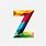 Colorful Letter Z