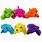 Colorful Stuffed Animals