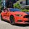 Competition Orange Mustang