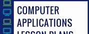 Computer Applications Lesson Plans