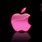 Cool Apple Logo Pink