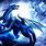 Cool Blue Fire Dragon