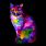 Cool Colored Cats