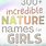 Cool Nature Names for Girls