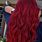 Crimson Red Hair Dye