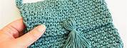Crochet Pattern for Afghan Square Cross Body Smartphone Case