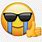 Crying with Sunglasses Emoji