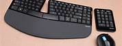 Curved Keyboard and Mouse
