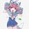 Cute Anime Chibi Cat Girl Drawing