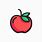 Cute Apple Icon