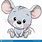 Cute Cartoon Baby Mouse