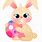 Cute Easter Bunny Animated