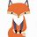 Cute Fox Illustration