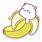 Cute Kawaii Banana Cat