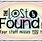 Cute Lost and Found Signs