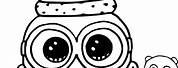 Cute Minion Coloring Pages