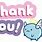 Cute Thank You Stickers