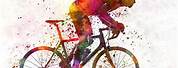 Cyclist Art
