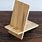 DIY Wooden Cell Phone Stand