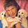 David Hasselhoff and Puppies