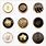 Decorative Metal Buttons