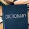 Dictionary Background