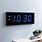 Digital Wall Clocks with Large Numbers
