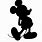 Disney Mickey Silhouette