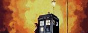 Doctor Who TARDIS Painting