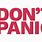 Don't Panic Logo