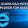 Downloads in Internet Explorer