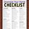 Downsizing Your Home Checklist